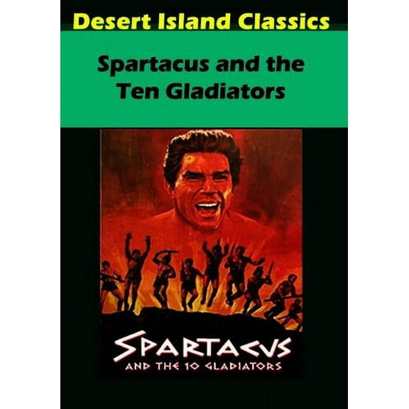 Spartacus and the Ten Gladiators (DVD), Desert Island Films, Action & Adventure