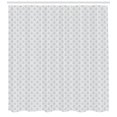 thumbnail image 3 of Ambesonne Anchor Shower Curtain, Wave Pattern, 69"Wx75"L, Grey Pale Grey White, 3 of 3