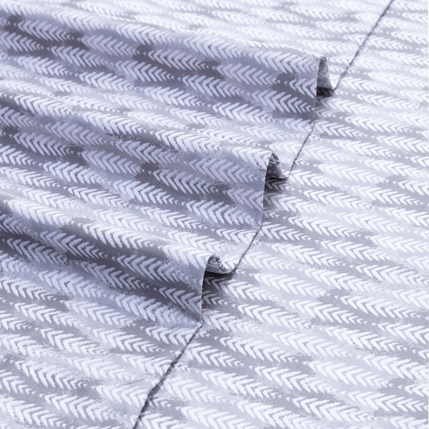 Ensemble de draps en microfibre doux et facile d'entretien Mainstays – Imprimé Tailles: 1 place