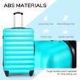thumbnail image 5 of Gowill 10 Piece Hardside Luggage Set 28/24/20 inch Hardshell Lightweight Spinner Wheels Carry-on and Checked Suitcase with Backpack and 6 Packing Cubes.Blue, 5 of 16