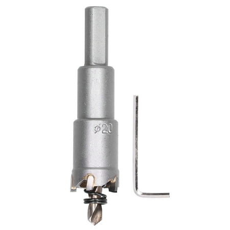 

How Saw Drill Bit Opener Carbide TCT Cutter Drilling Cutting Tool for Metal Wood20mm