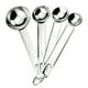 thumbnail image 1 of Cucharas medidoras, juego de tazas de cucharas medidoras de acero inoxidable, cucharada pequeña, para medir ingredientes secos y líquidos de regalo, 1 of 5