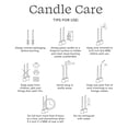 thumbnail image 5 of Mainstays Paraffin Wax 16" Taper Candle, Unscented, White, 5 of 6