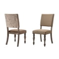 thumbnail image 2 of Driftwood finish and charming design / Rustic dining chairs for family dinners, 2 of 3