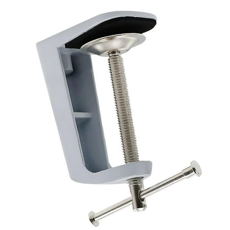 

Adjustable 0-56mm/0-59mm Arm Desk Clamp Table Lamp Clip Holder Metal Stand- 2 Colors Can Choose White
