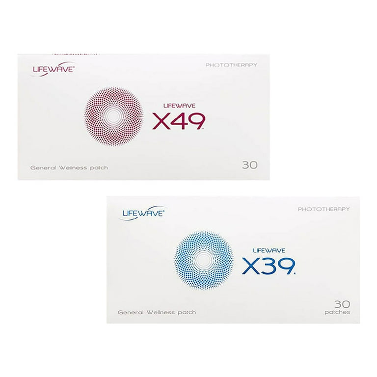 X39 + X49 Patches Lifewave Stem Cell Therapy, Activate