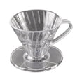 thumbnail image 1 of beisidaer Portable Drip Filter Cup Resin Coffee Cup Spiral Hand Brewed Coffee Filter Cup -Transparent, 1 of 6