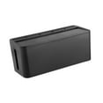 thumbnail image 3 of CoudarTitie Cable Management Box Cord Cover Box for Living Room Messy Cables Loose Wires Black, 3 of 8