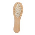 thumbnail image 1 of Cepillo de madera para el cabello, mini peine acolchado para desenredar suavemente y masajear el cuero cabelludo. Tamaño de viaje. Para uso en seco y húmedo., 1 of 5