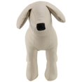 thumbnail image 3 of Leather Dog Mannequins Standing Position Dog Models Toys Pet Animal Shop Display Mannequin White M, 3 of 8