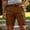 Coffee_003, variant on Domuza Cargo Shorts for Men Casual Knee Length Lightweight Shorts Stretch Outdoor Hiking Travel Work Short Pants with Pockets Black XL