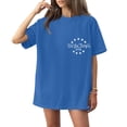 thumbnail image 4 of Women's 250th Anniversary USA Shirt Independence Day Top 4th of July Shirts America 250 Merchandise Flag Graphic Casual Tee, 4 of 6