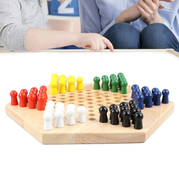 Chinese Checkers Set, Chinese Checkers Game Play Logic Thinking Development for Home Travel Trip Camping