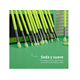 thumbnail image 3 of Brochas De Maquillaje Xtellar color Verde Neon 15 Piezas Brocha para sombras de ojos Pincel para delineador de ojos Cepillo para cejas, 3 of 4
