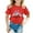 Red, variant on Girls Easter T Shirt Cute Graphic Short Sleeve Crew Neck Soft Summer Top Black 2 Years-3 Years