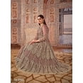 thumbnail image 4 of Custom Made Indian Premium Designer Heavy Net Anarkali Gown With Dupatta For Party Wear Suit, 4 of 6