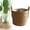 Brown, variant on Plant Basket – Plant Container for Indoor Artificial Trees,Round Indoor Tree Pot,8 Inch Woven Wicker Planter Baskets for Plants and Home Decor