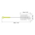 thumbnail image 2 of Uxcell 14" Water Bottle Brush Long Handle Stainless Steel Water Bottle Scrubbing Brush Green, 2 of 6
