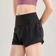 thumbnail image 3 of Pantalones cortos deportivos para mujer Verano Hip Yoga Fitness Ropa deportiva Cintura alta, 3 of 7
