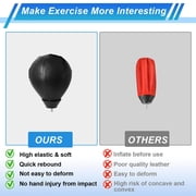 Punching Bag with Adjustable Stand - Speed Bag for Boxing, Kickboxing, and Reflex Bag Training