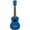 Blue, variant on Mitchell MU45F Exotic Soprano Ukulele Flamed Maple Cherry