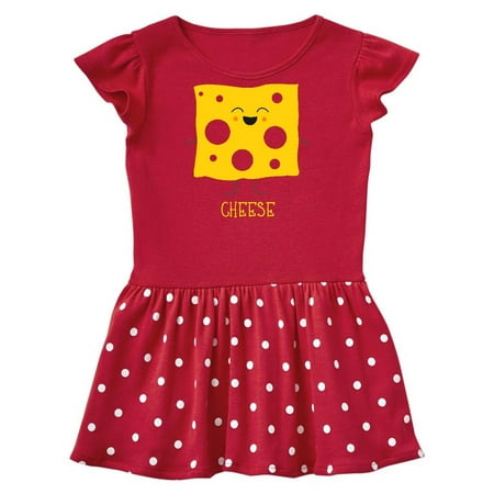

Inktastic Cheese Costume Gift Baby Girl Dress