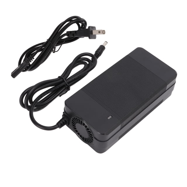 Adaptador De Corriente, Cargador De Scooter Eléctrico Con Indicador LED De Voltaje Estable Universal Para Coche De Batería ANGGREK BF2716