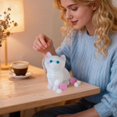 thumbnail image 4 of Gato de peluche de subida lenta para aliviar el estrés y la ansiedad; juego sensorial relajante para niños y adultos, 4 of 7