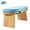 Blue, variant on Prayer Bench Foldable Bamboo Yoga Bench with Cushion and Carry Bag Ergonomic Kneeling Stool for Indoor Outdoor Sitting Thinking