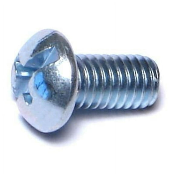 #10-32 x 3/8" Zinc Combo Round Head Machine Screws MSCRS-403 (100 pcs)