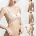 thumbnail image 2 of Pimfylm Underoutfit Bras For Women Seamless Bras For Women Wireless Bras For Large Women Beige XL, 2 of 5