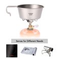 thumbnail image 3 of Mistaha Bol Léger en Titane avec Poignée - Capacité de 350ml, Résistant à la Corrosion, Mesures Graduées, Portable pour Camping et Randonnée, 3 of 6