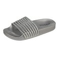 thumbnail image 2 of Pupeez Girls Slide Sandals Silver, 2 of 6