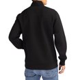 thumbnail image 2 of Men's-Cutter & Buck  Black Baylor Bears Roam Eco Recycled Quarter-Zip Pullover, 2 of 2