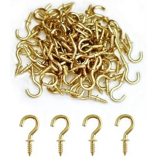 10 to 200 5/8 Black Cup Hooks 15.875 MM Jewelry Hooks Key Hooks