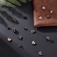 thumbnail image 4 of 30Pcs 3 Colors Alloy Screwback Stud Rivets Heart Shape Metal Decration for Belt Clothes Purse Jewelry Mixed Color 1x1x0.8cm 10pcs/color DIY, 4 of 7