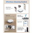 thumbnail image 3 of ECOVACS DEEBOT T50 PRO Omni Robot Vacuum & Mop, 3.19” Slim, 15,000Pa, Auto Wash Dry & Self-Emptying, White, 3 of 9