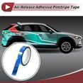 thumbnail image 2 of Unique Bargains Pinstripe Tape 164.04ft x 0.79" Car Stripes Pinstripe Decals for Car, Motorcycle and Boat, Racing Stripes DIY Stickers Laser Blue 1 Pc, 2 of 7