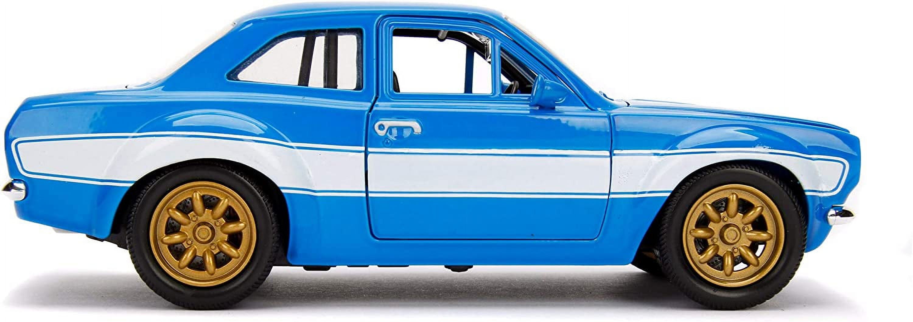 ミニカー Jada 1/32 Scale Brian's Ford Escort Amazon.com: Jada Fast & Furious 1:32 Brian's Ford Escort Die