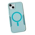 thumbnail image 1 of TopSave New Style MAGSAFE Matt Polish PC+TPU 2 in 1 Slim Lightweight Shockproof, Rugged, Protective Armor Case For iPhone 15 Plus (6.7"), Teal, 1 of 1