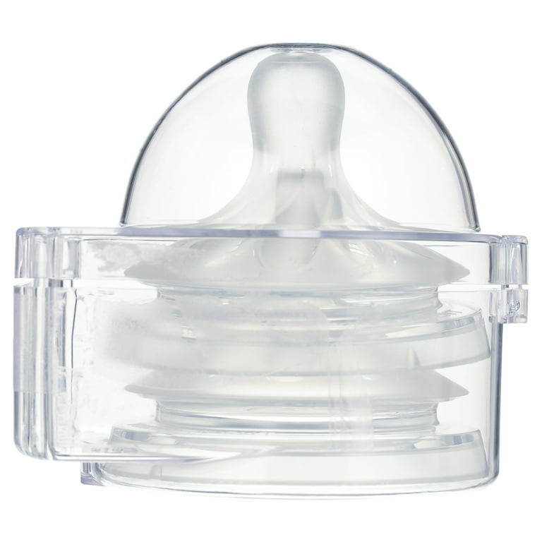 Philips Avent Natural Baby Bottle with Natural Response Nipple, Clear, 9oz,  2pk 