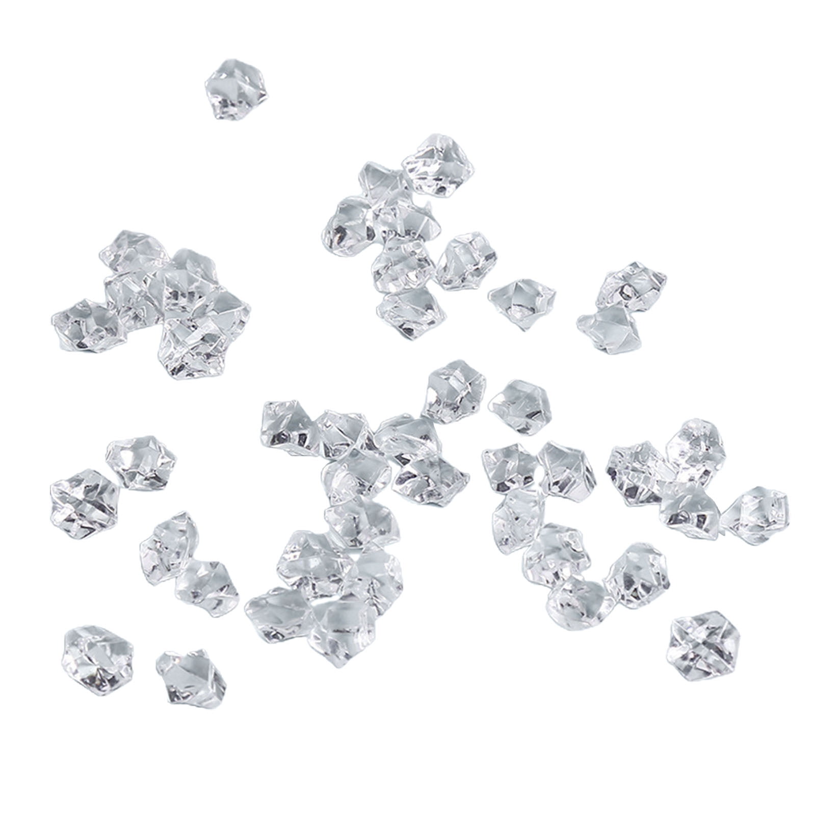 KEFEI 1 Bag Artificial Ice Rock Realistic Looking Food Grade No Odor