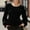 Black, variant on Long Sleeve Shirts for Women Solid Color Loose Off Shoulder Long Sleeve Spring Fall Hoodie Womens Shirts Dressy Casual Gold M
