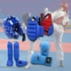 thumbnail image 1 of Equipo de Karate Sparring DYNWAVEMX de 4 Piezas con Chaleco Corporal acolchado, Guantes de boxeo, azul, 1 of 8