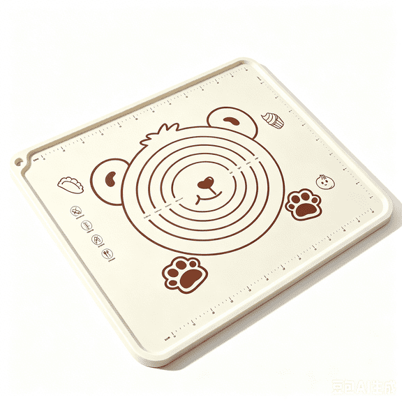 Yilush 27x19 inch Thick Silicone Baking Mat with Gradients, Non-Slip, Reusable - Suitable for Cookies, Bread, and Pastries