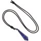 thumbnail image 1 of Dark Blue Crystal Necklace with Braided Rope for Decorative Use Fashionable Charm Jewelry, 1 of 4