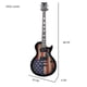 thumbnail image 3 of Paquete Guitarra Electrica Jethro Series By Steelpro 069-sk Color USA BURST Material del diapasón ALAMO NEGRO LAMINADO Orientación de la mano Diestro, 3 of 8