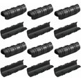 thumbnail image 1 of 12 Pcs Greenhouse Clips 25mm Garden Greenhouse Clips High Temperature Resistance Greenhouse Cover Fixing Durable Easy to Use for Fixing Greenhouse Banner Pipe Garden Films - Black, 1 of 5