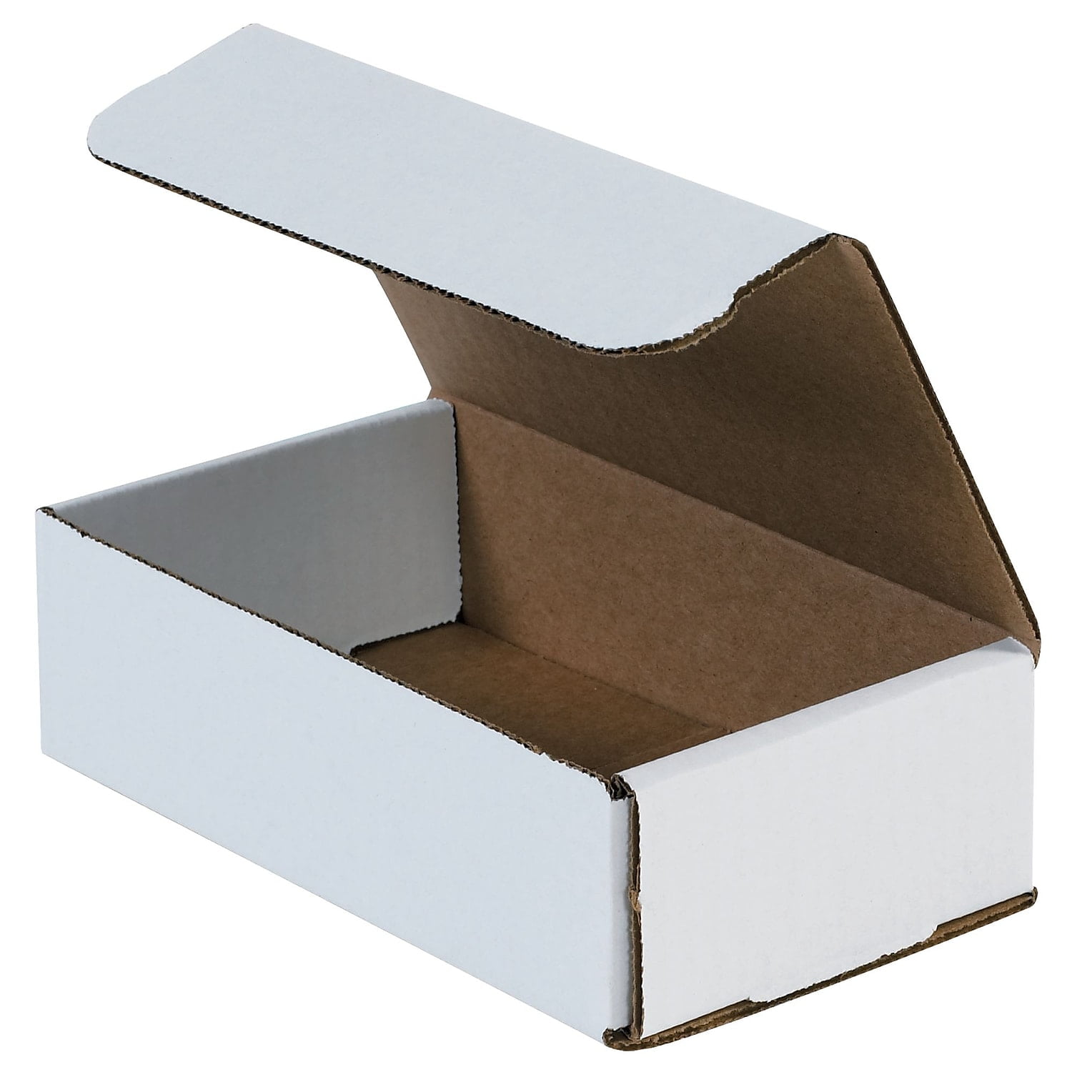 200  White Corrugated Cardboard  Pizza  Style Boxes 15.5 x 15.5 x 2.25" 