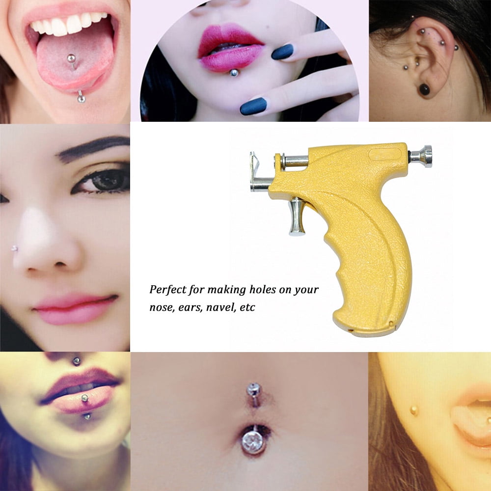 Piercing your nose with a gun hot sale